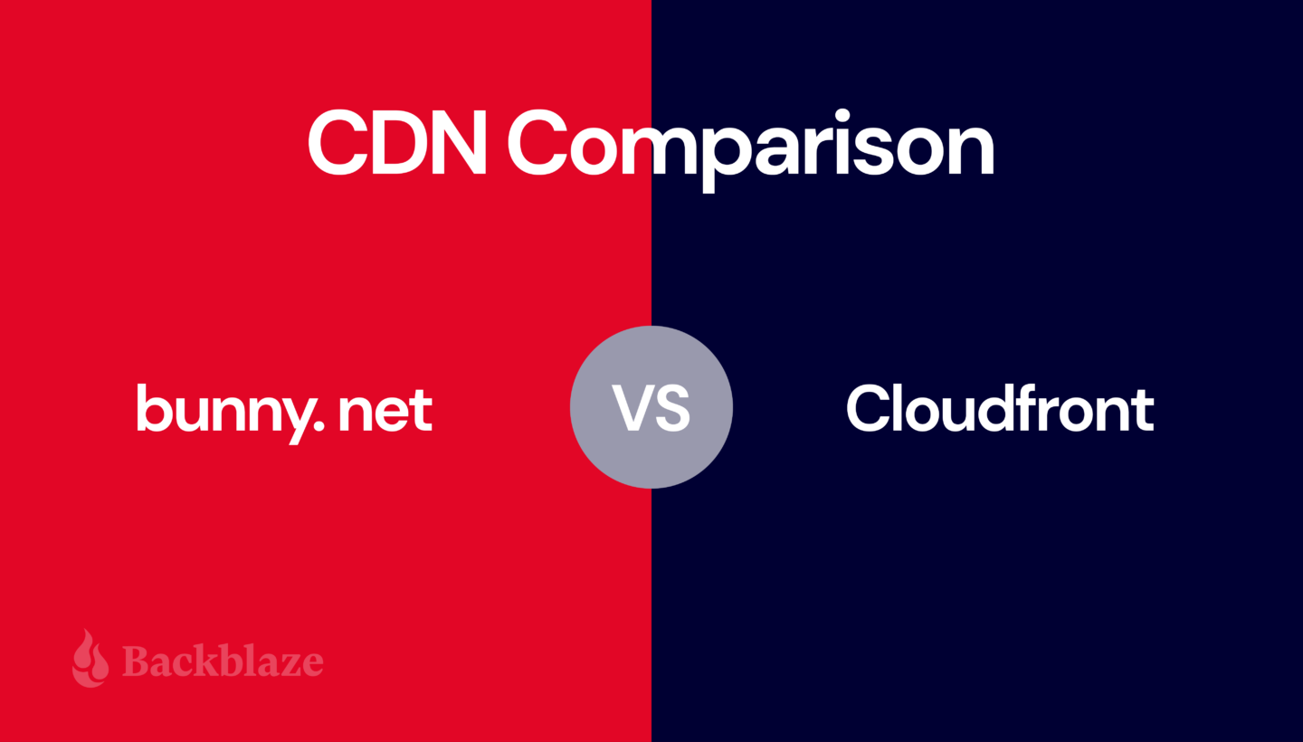 CDN Comparison: Bunny.net vs. Cloudfront