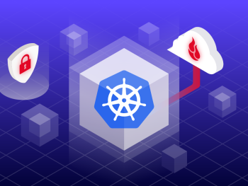 A decorative image showing the Kubernetes and Backblaze logos.