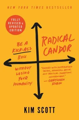 An image of the book cover for Radical Candor by Kim Scott.