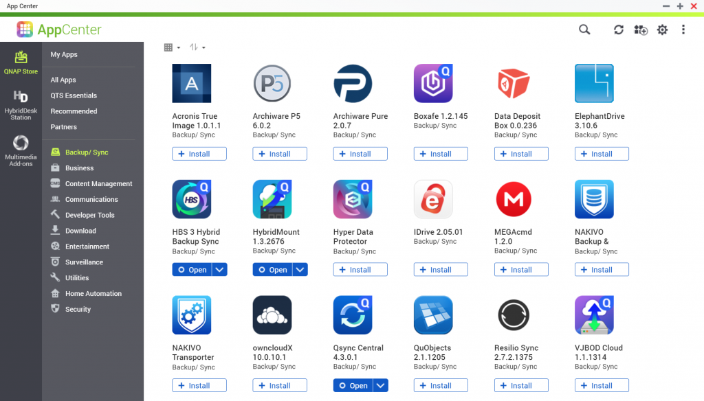 Types of Applications You Can Run on Your NAS Device App Center for NAS applications